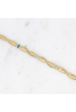 Armband twist email blue