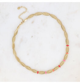 Ketting twist email red