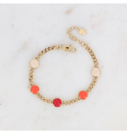 Armband email rond red