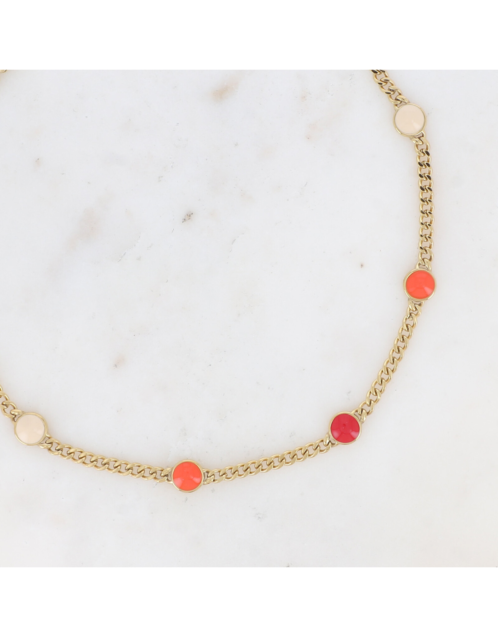 Ketting email rond red