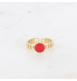 Ring email rond red