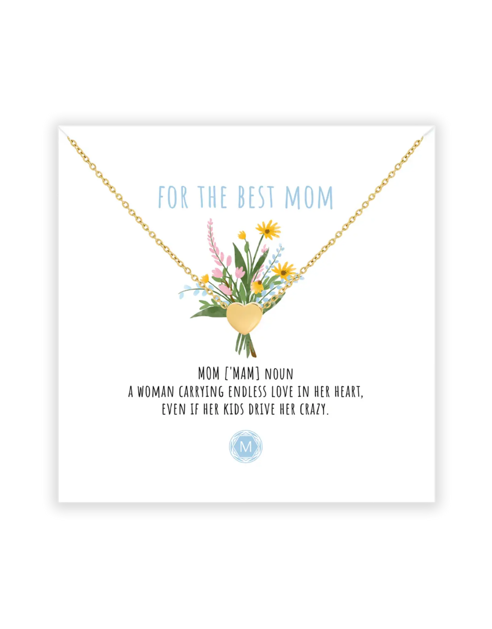 Ketting goud For the best mom