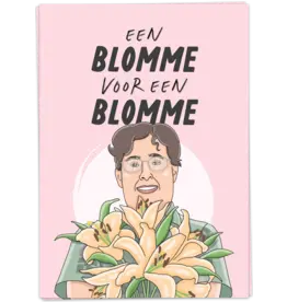 Wenskaart Blomme