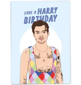 Wenskaart Harry Birthday