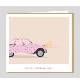 Wenskaart 'Veel plezier vandaag'
