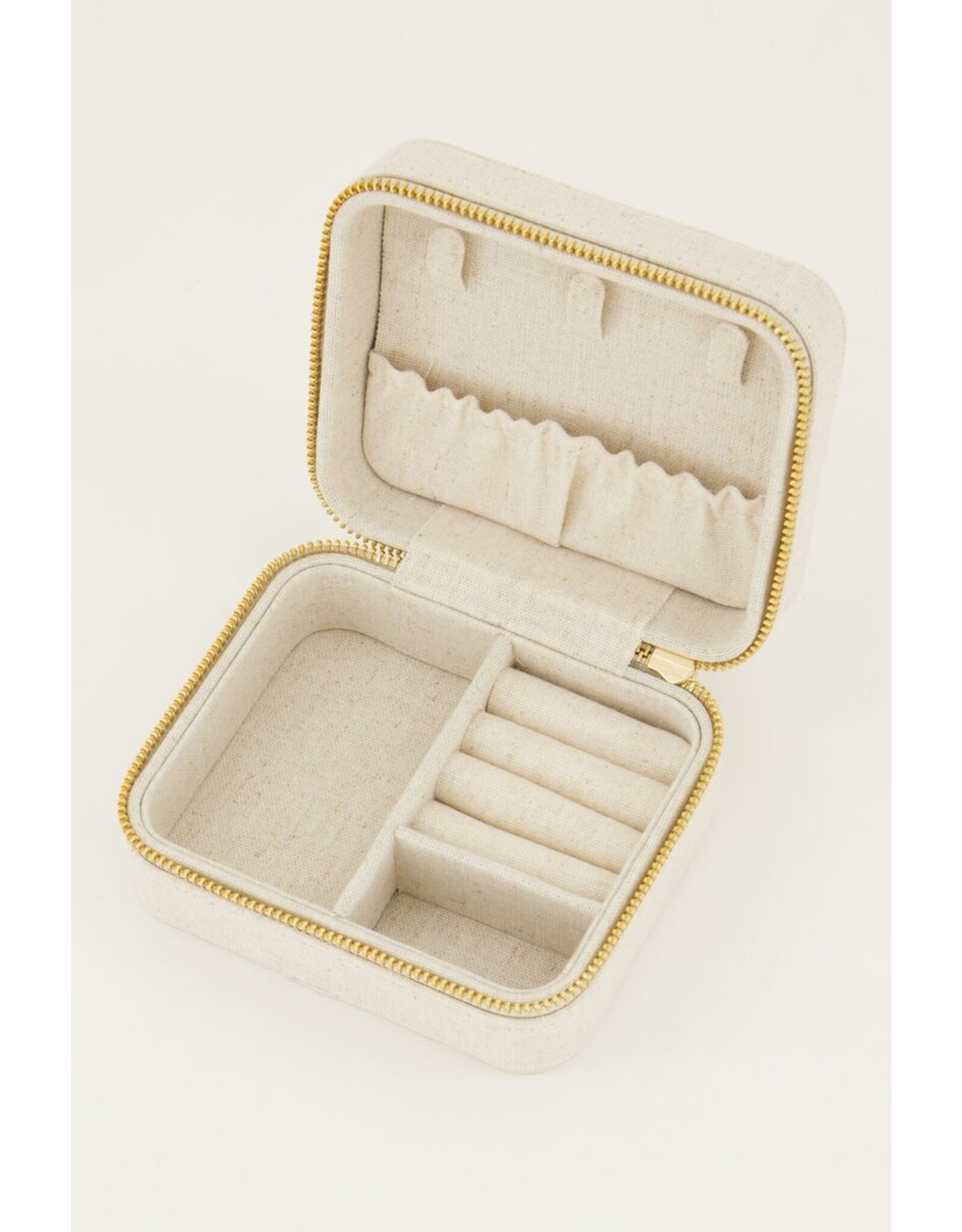 Sieraden etui linnen