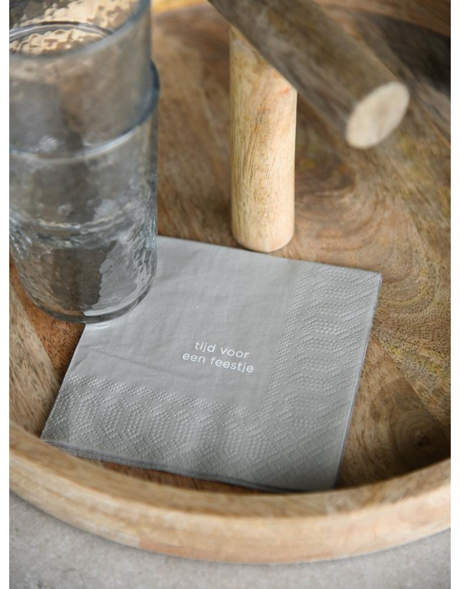 Servetten Tijd voor een feestje