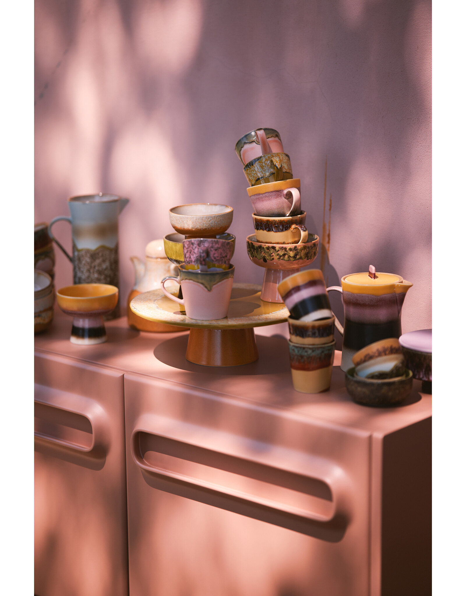 Set 4 Cappuccino mugs Vista