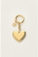 Sleutelhanger gouden hart