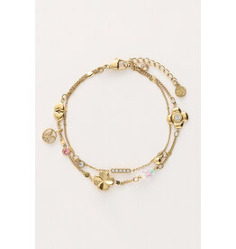 Armband Dreams come true goud
