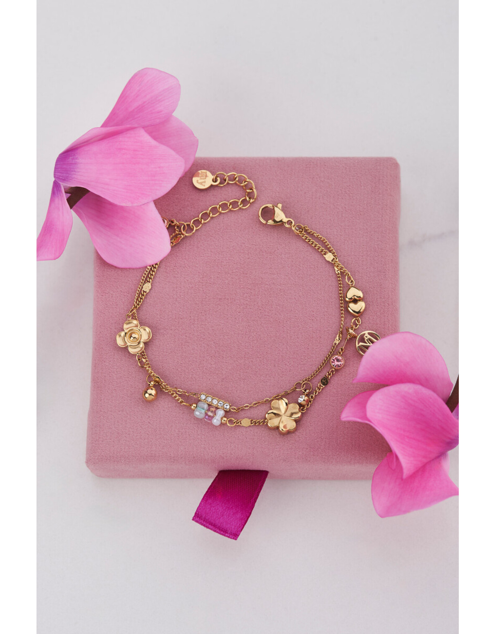 Armband Dreams come true goud