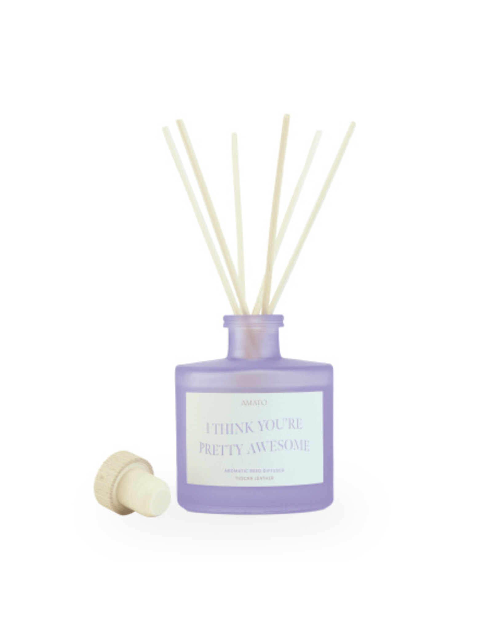 Geurstokjes Tuscan leather