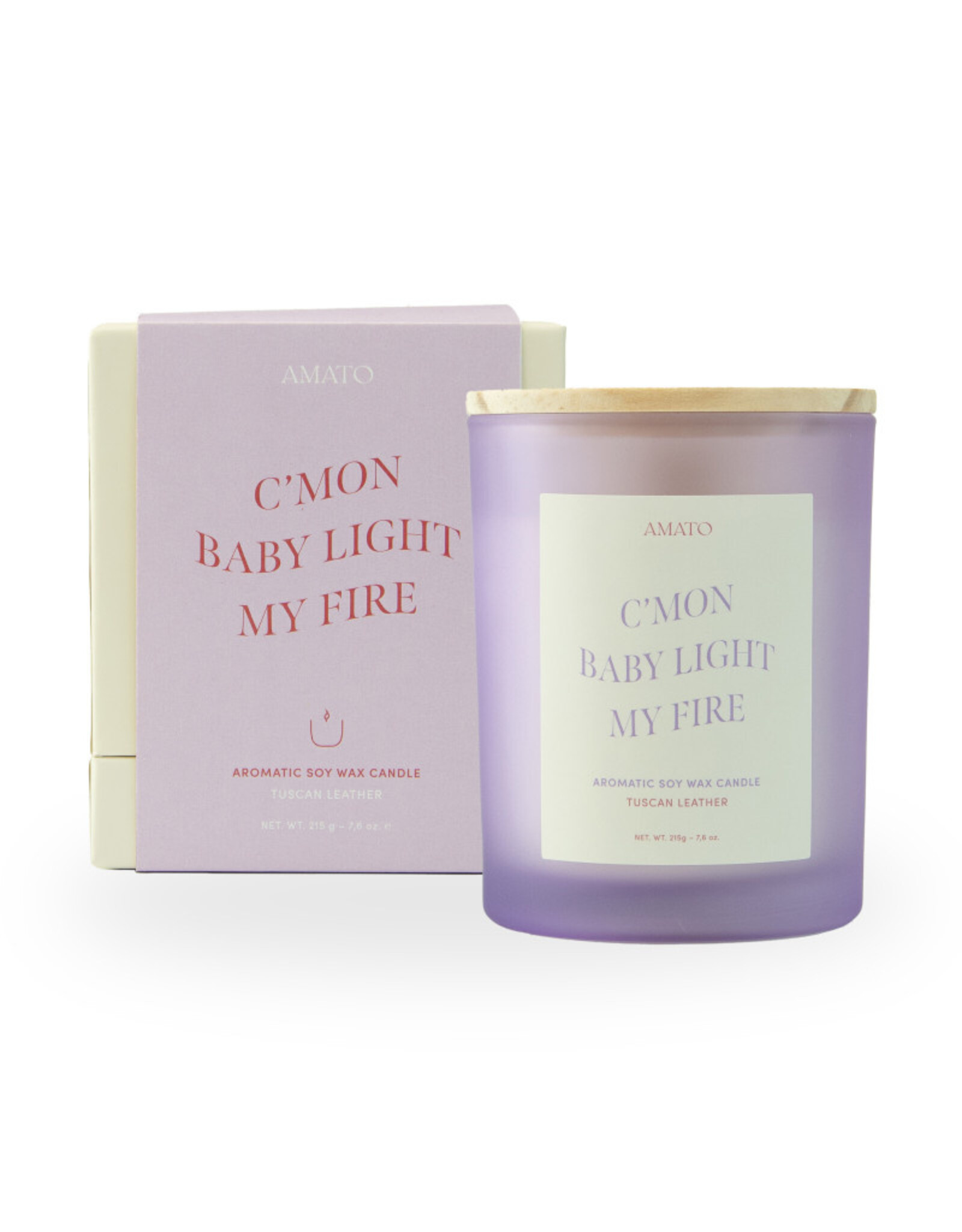 Geurkaars Tuscan leather