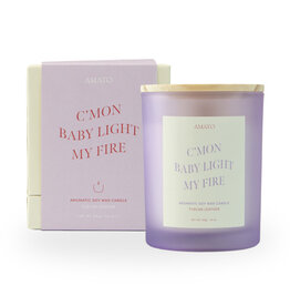 Geurkaars Tuscan leather