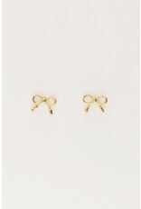 Studs strikje goud