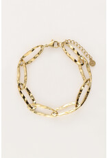 Armband schakel ovaal iconic