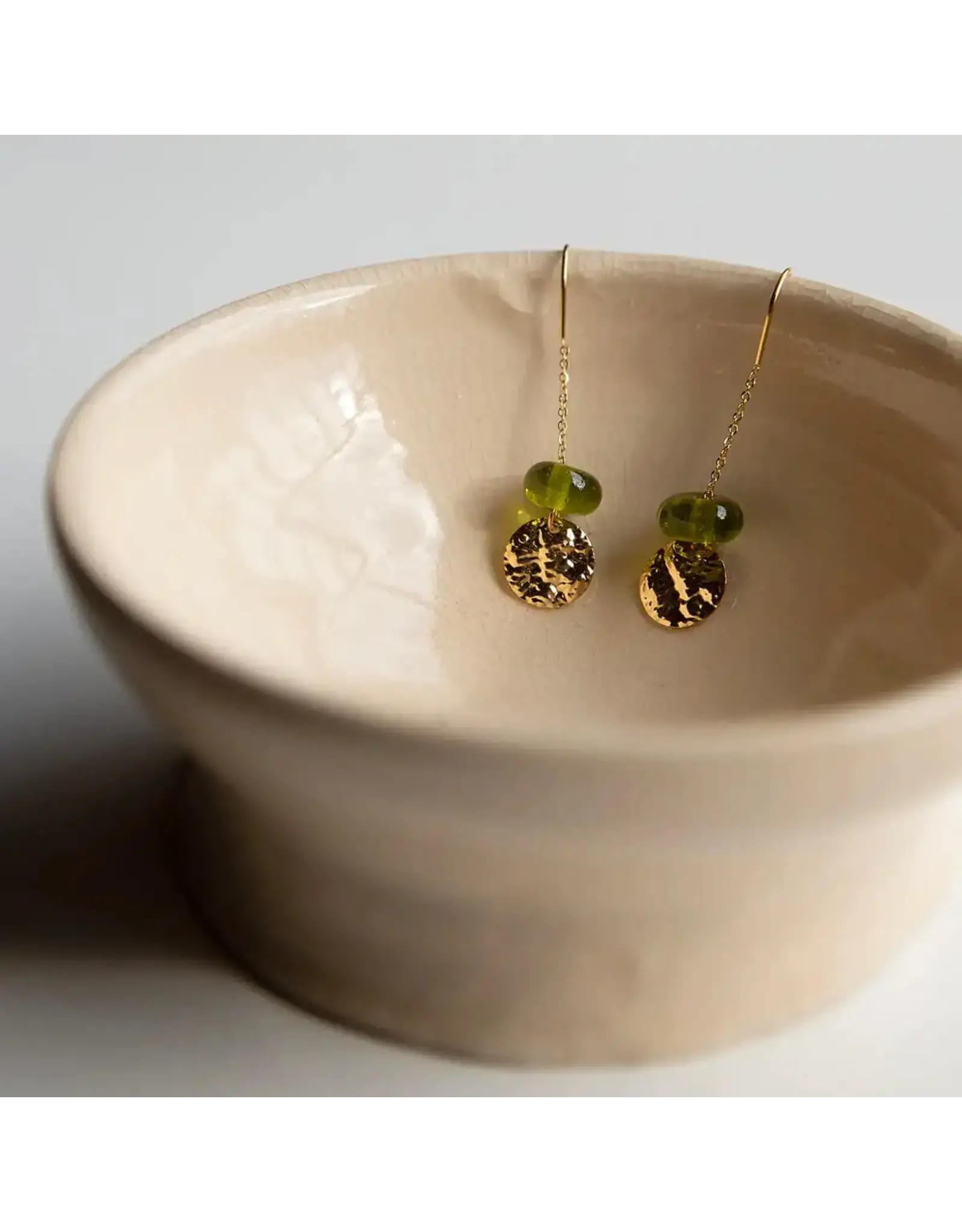 Oorhangers bottlegreen