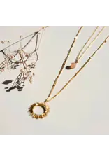 Ketting dubbel pink
