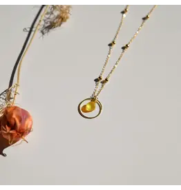 Ketting cirkel yellow