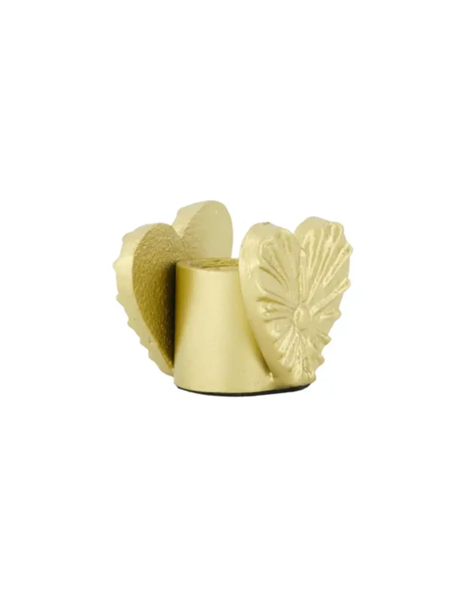 Kandelaar hartje goud