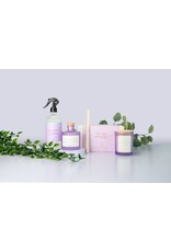 Geschenkdoos geurkaars + geurstokjes Tuscan leather