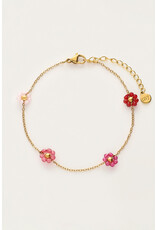 Armband bloemetjes
