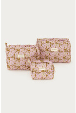 Set 3 toilettassen bloemenprint Set 3 toilettassen bloemenprint