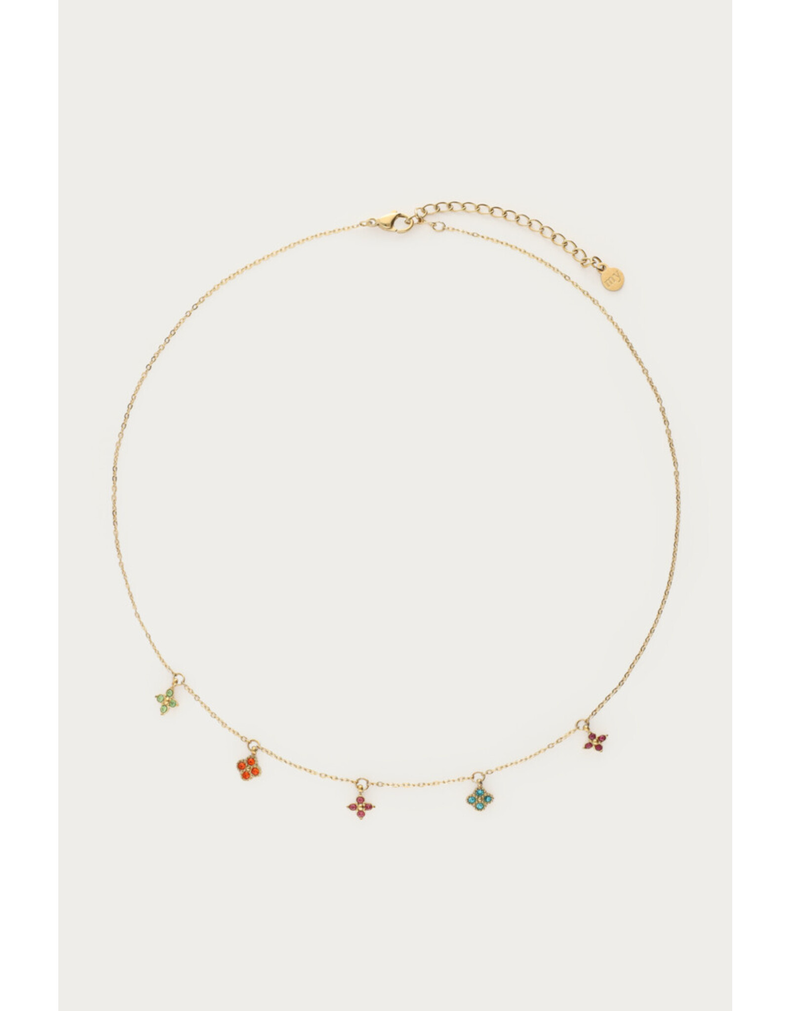 Ketting klavertjes multi