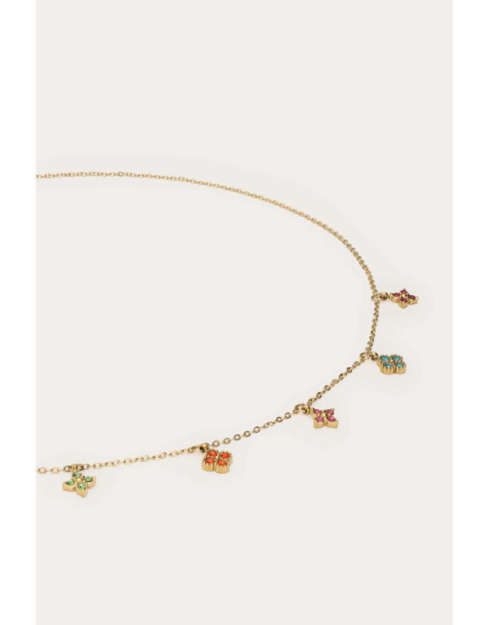 Ketting klavertjes multi