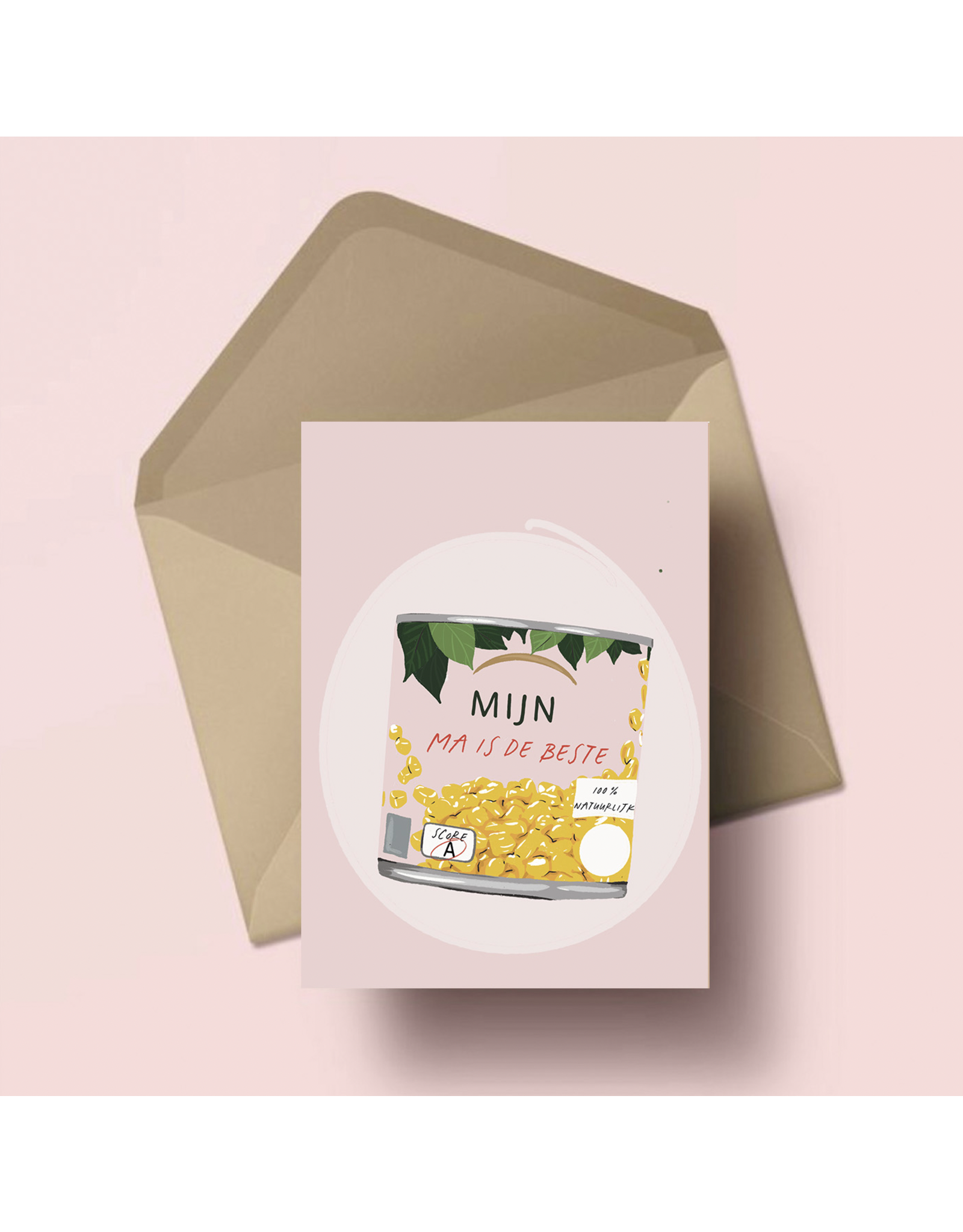 Wenskaart Mijn MA IS de beste