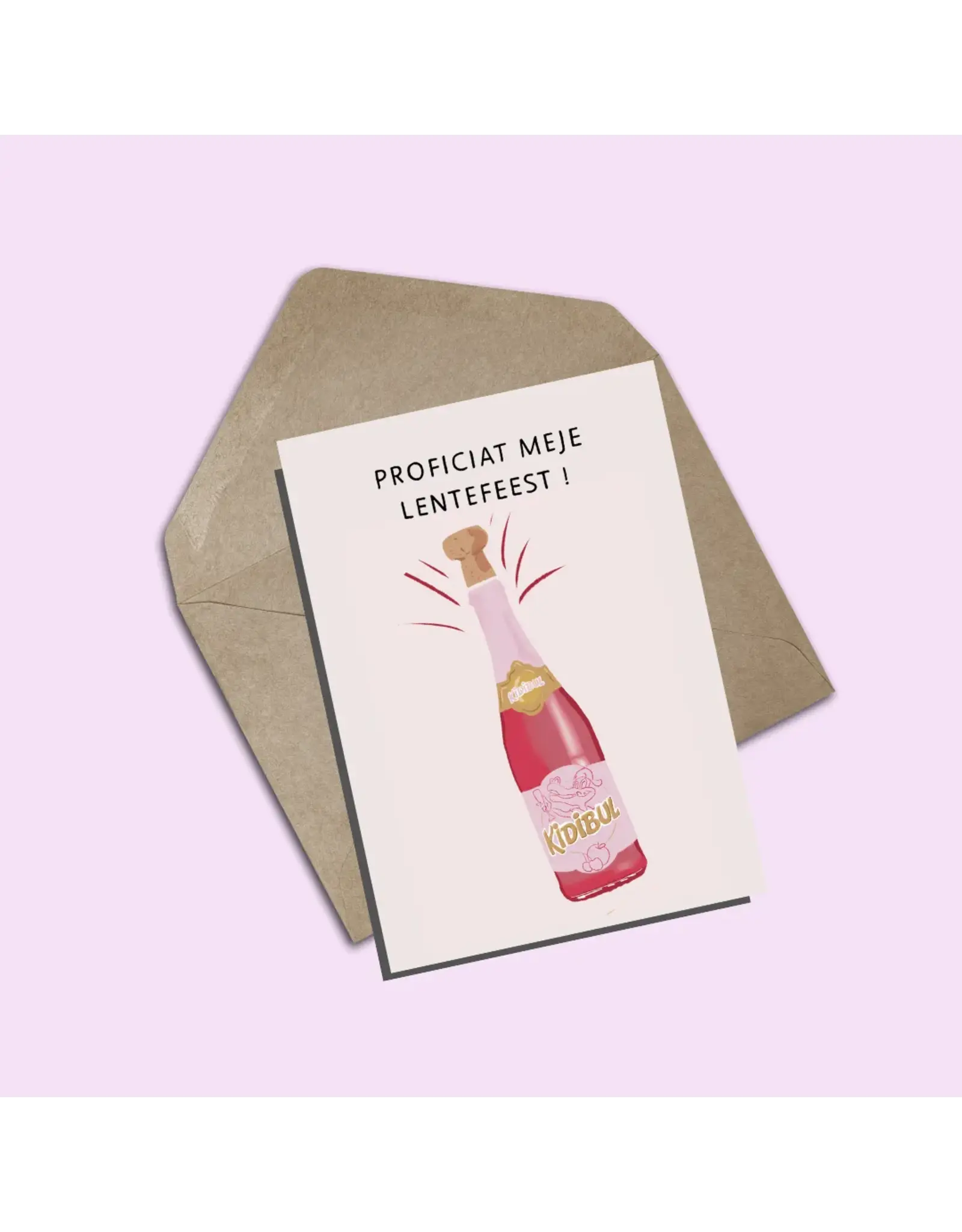 Wenskaart Proficiat meje lentefeest