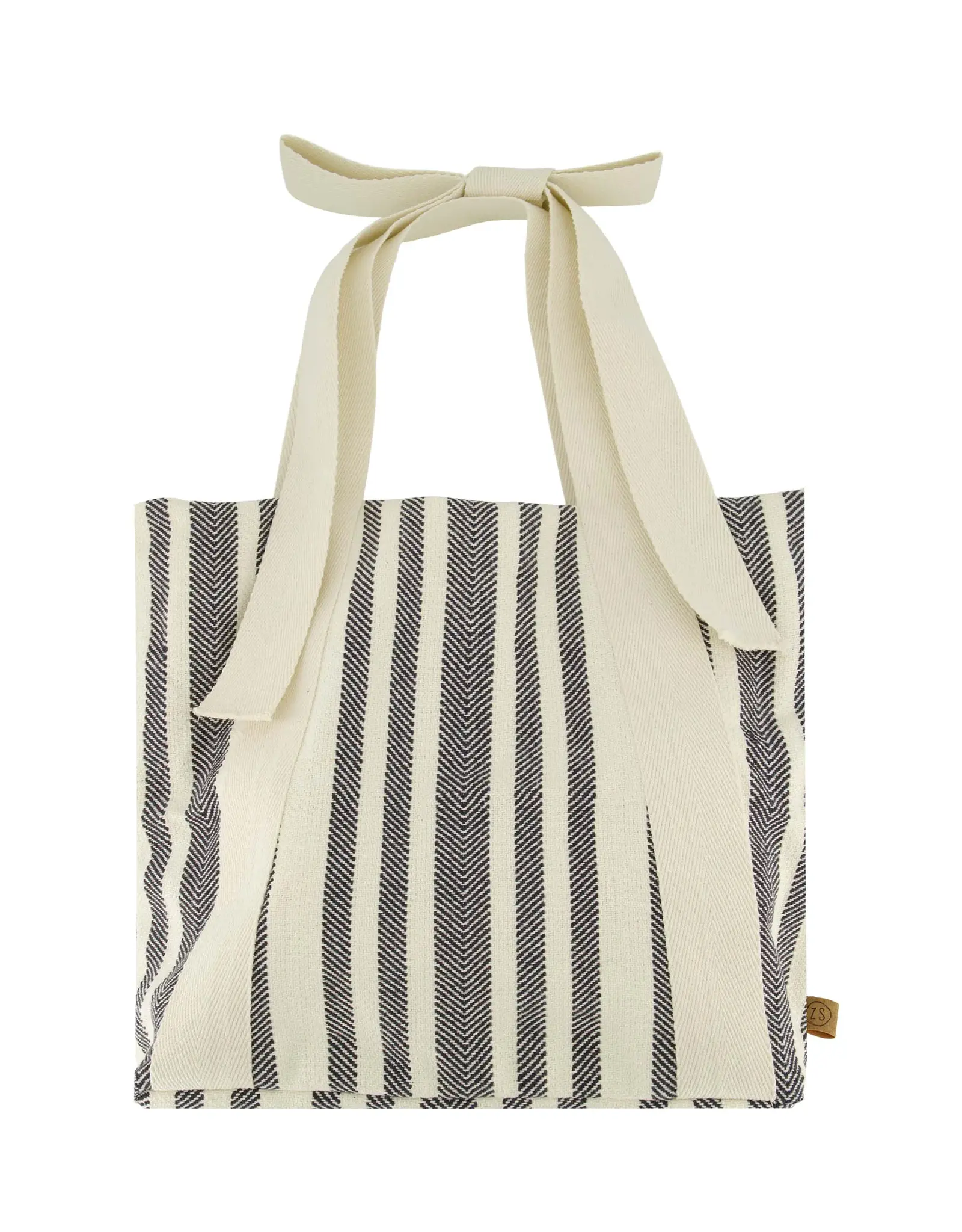 Tas met strik gestreept