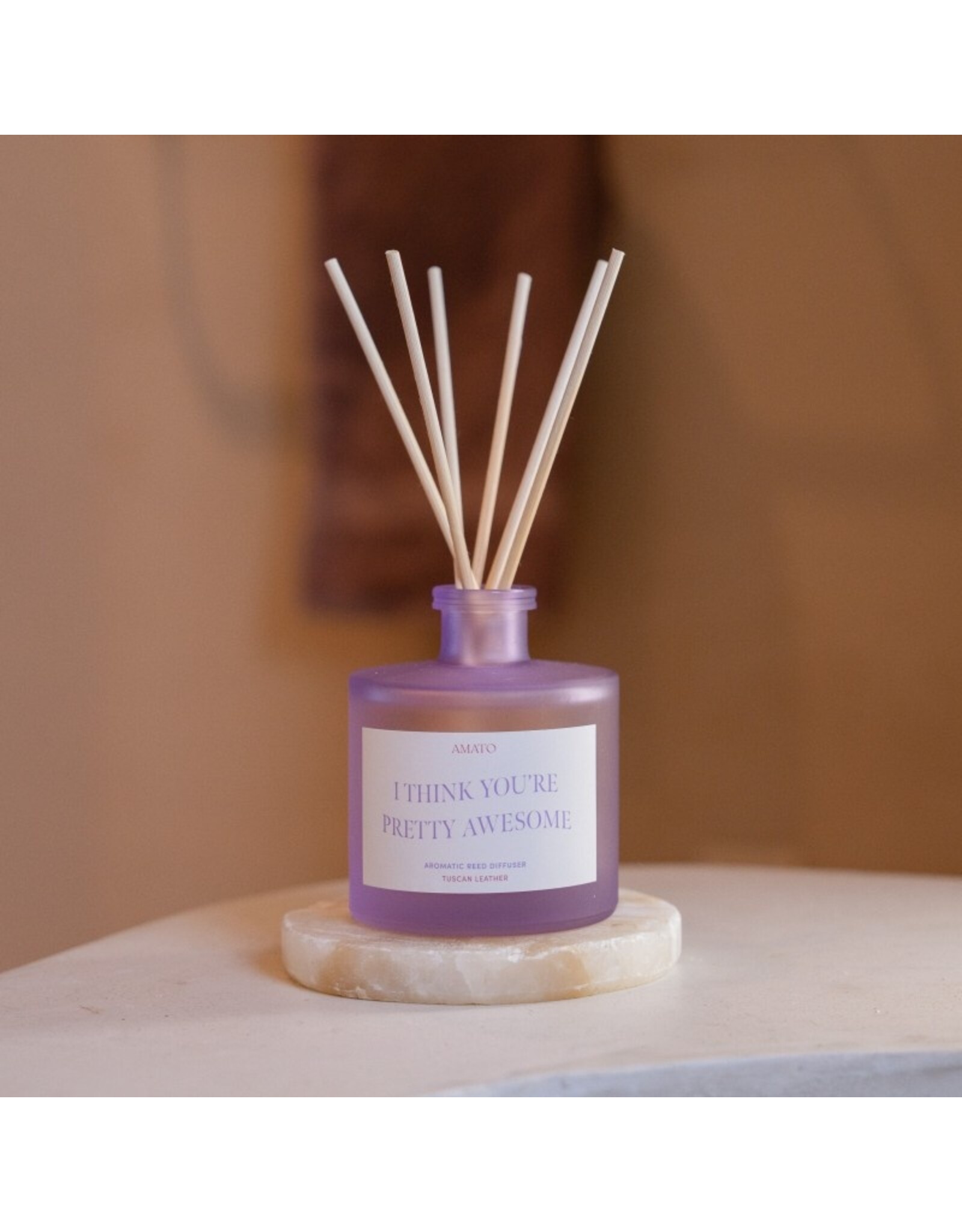 Geurstokjes Tuscan leather