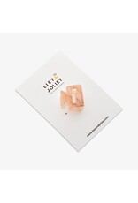 Haarspeld beige mini