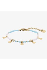 Armband schelpjes kralen