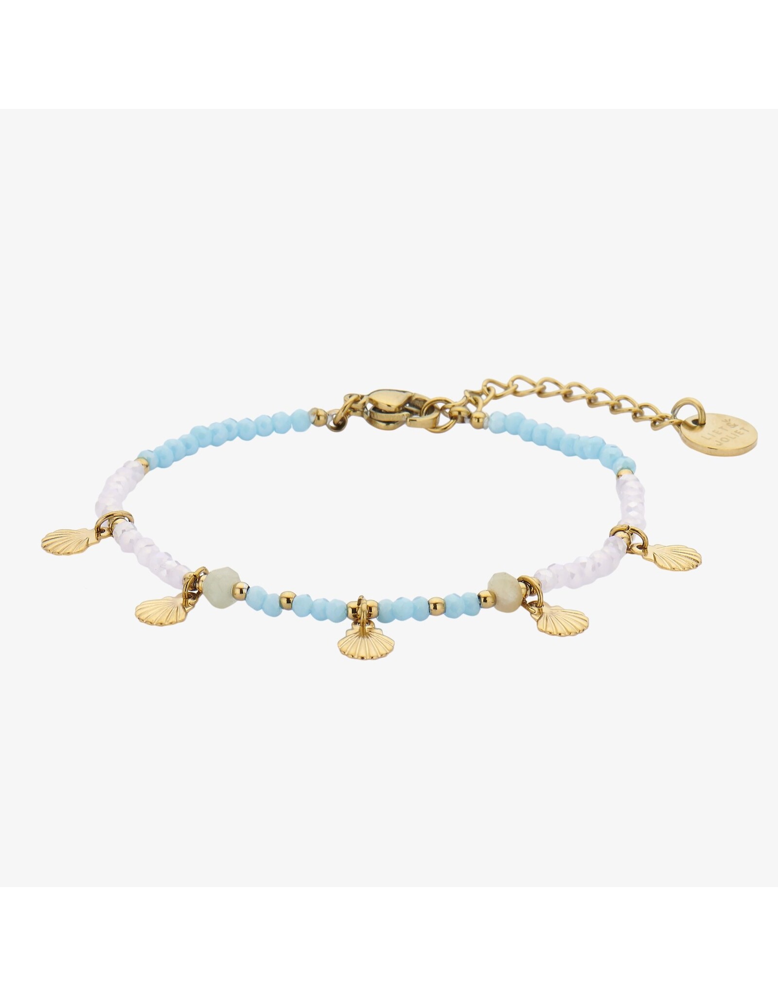 Armband schelpjes kralen