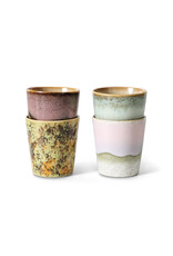 Set 4 Coffee mugs Serendipity