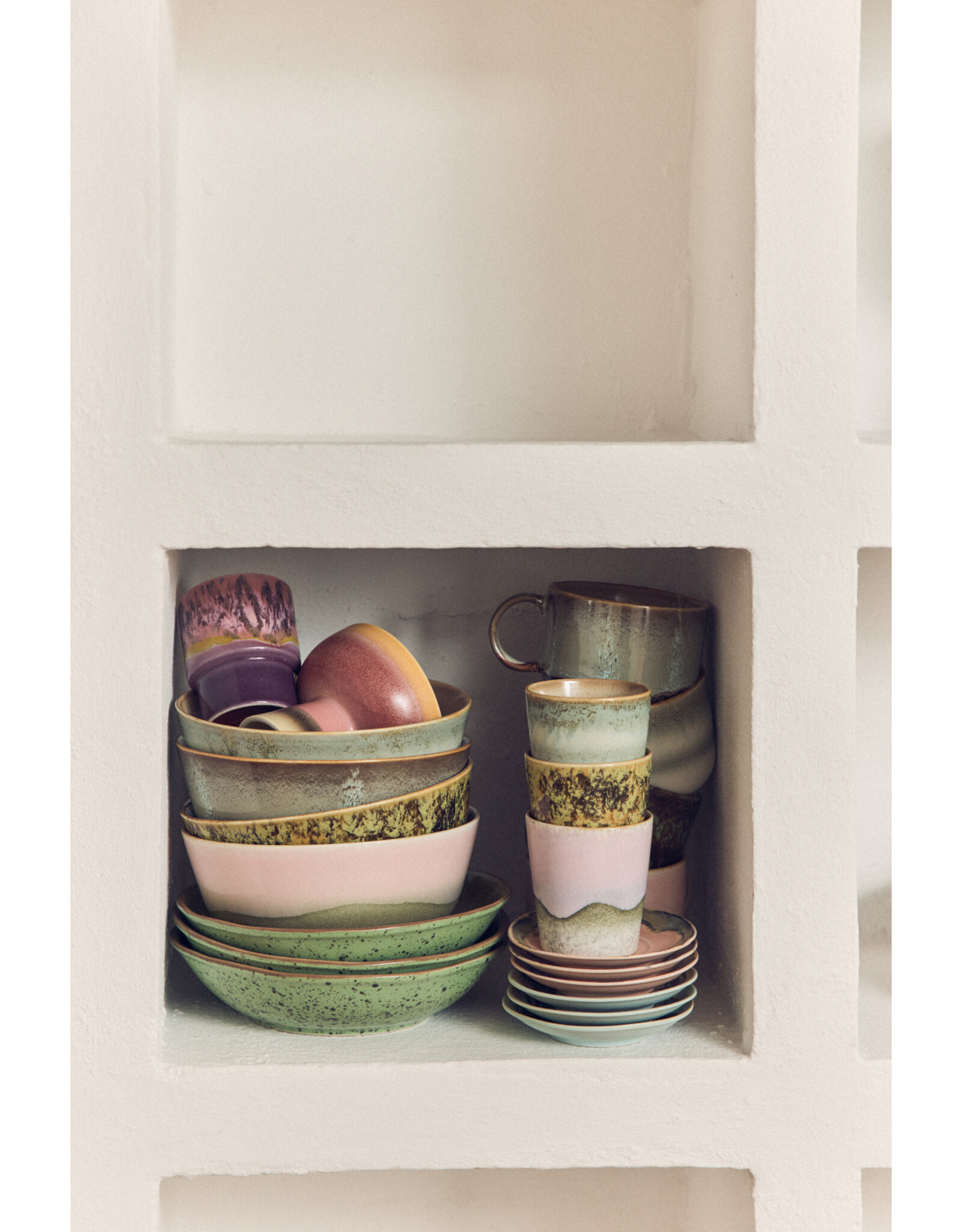 Set 4 Coffee mugs Serendipity