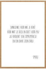 Wenskaart Dankjewel