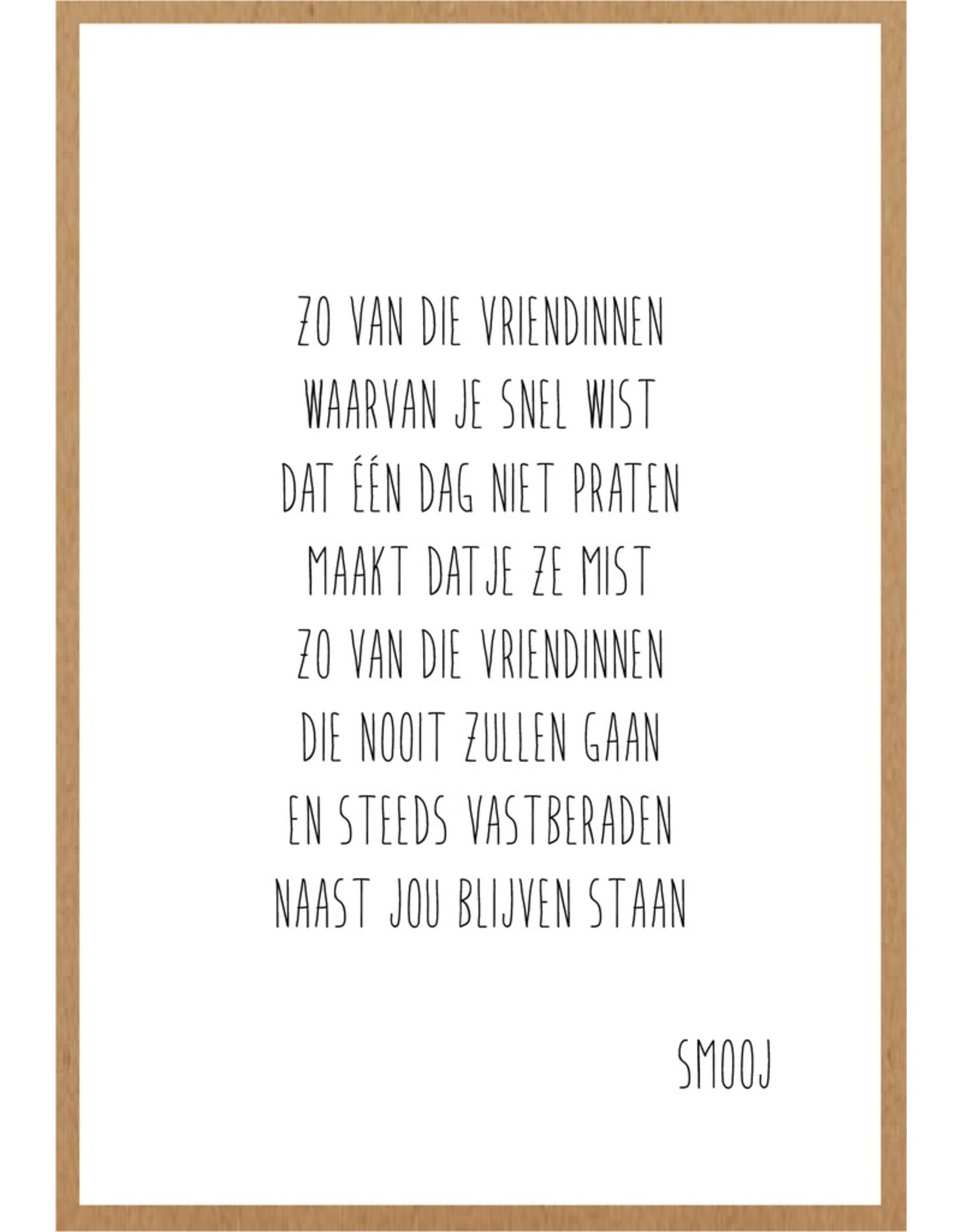Wenskaart Vriendinnen