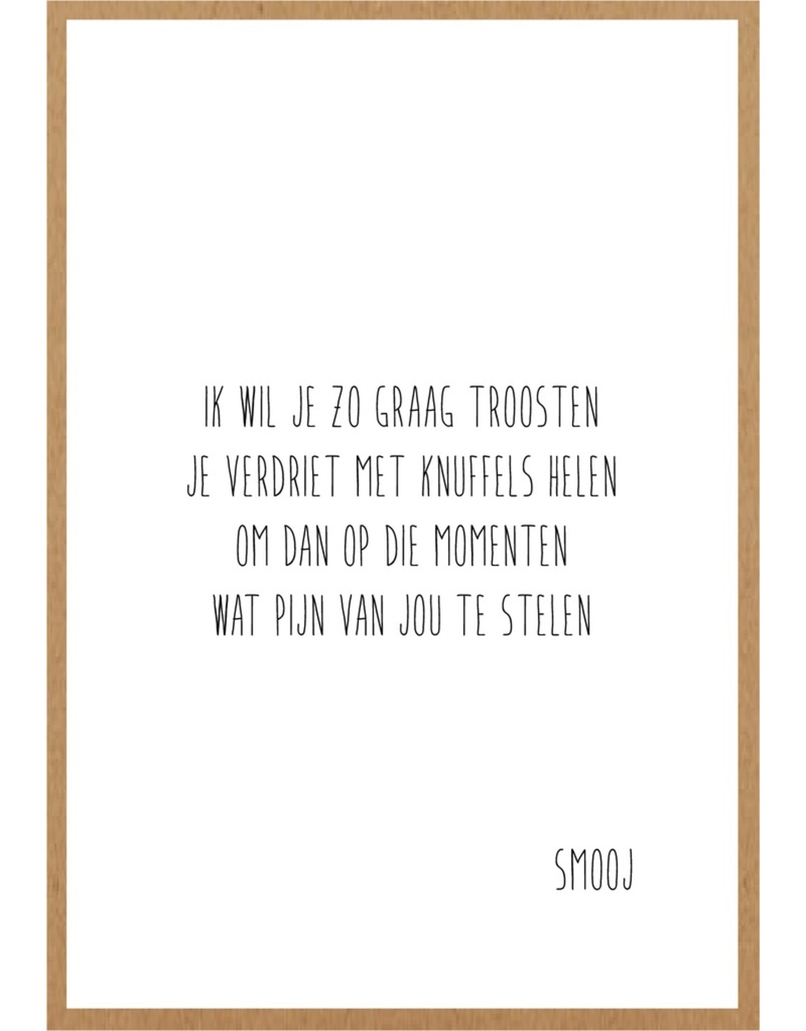 Wenskaart Troosten