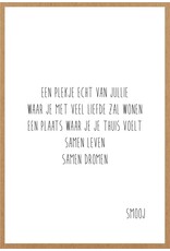 Wenskaart Nieuwe thuis nieuw plekje