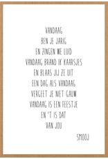 Wenskaart Verjaardagskaarsjes