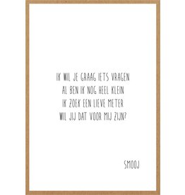 Wenskaart Wil jij mijn meter zijn