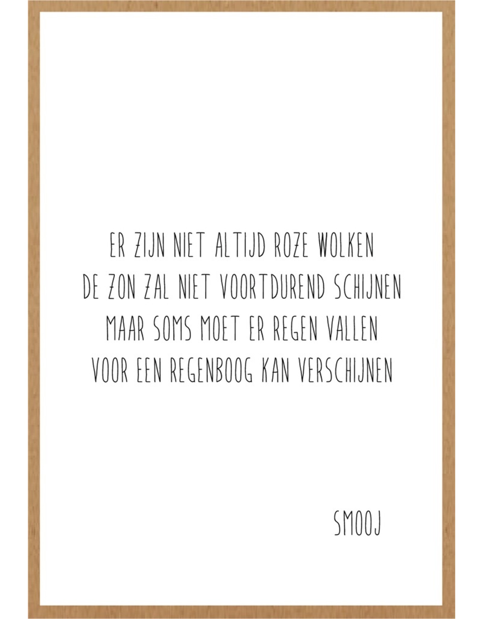 Wenskaart Regenboog