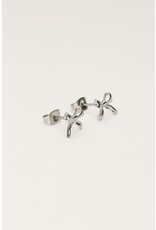 Studs strik zilver