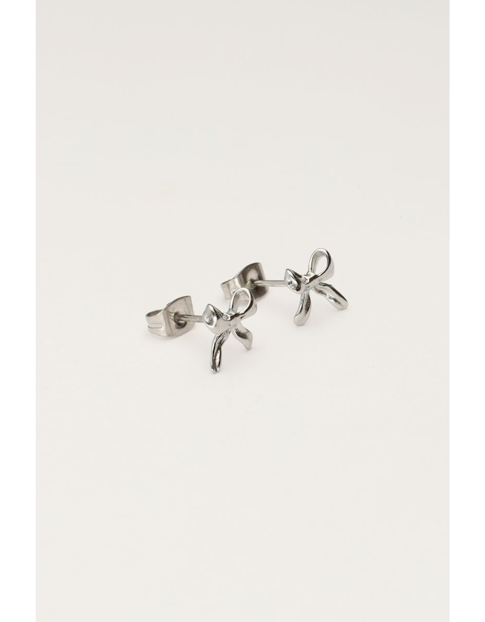 Studs strik zilver