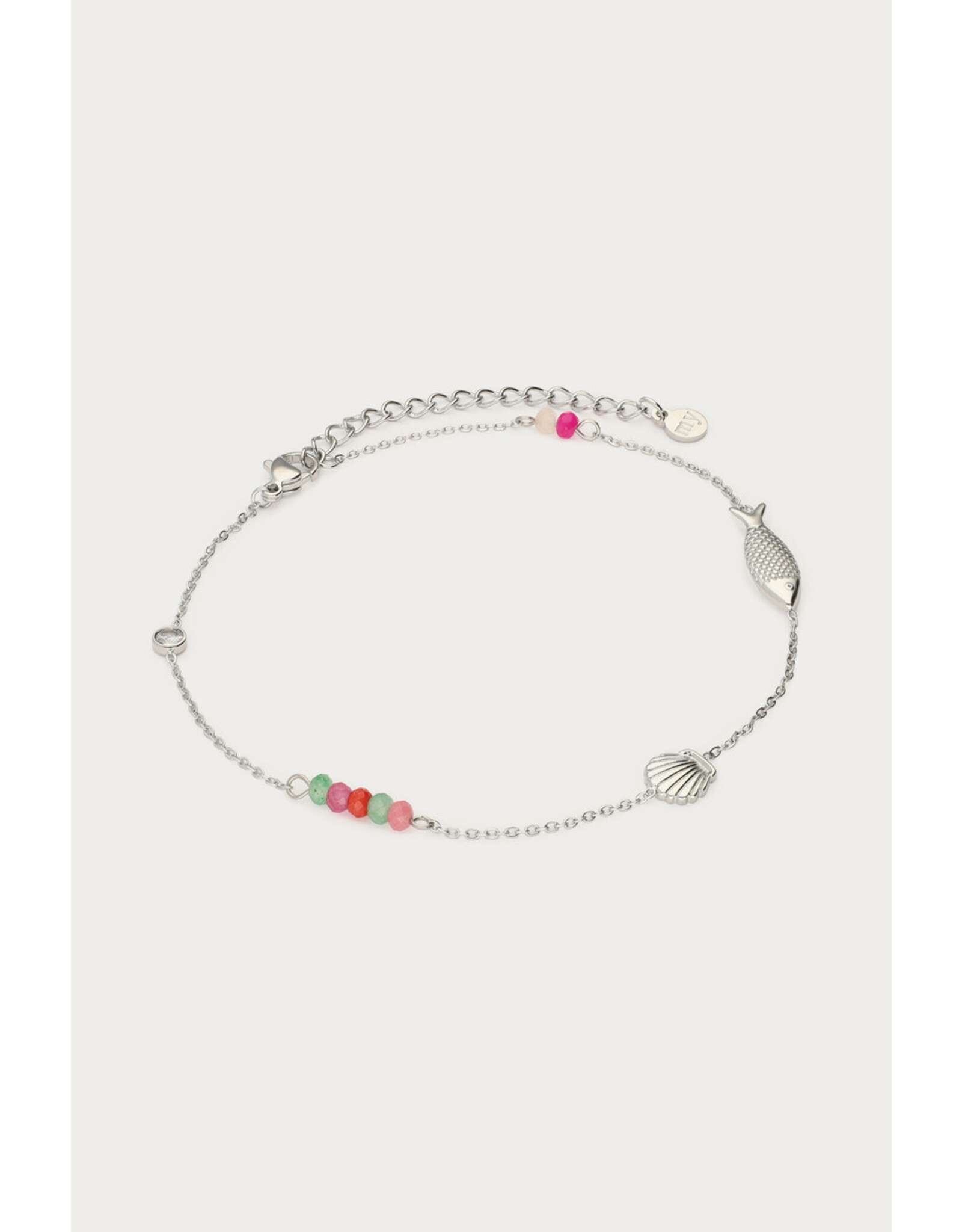Enkelbandje Ocean zilver