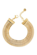 Brede gouden armband