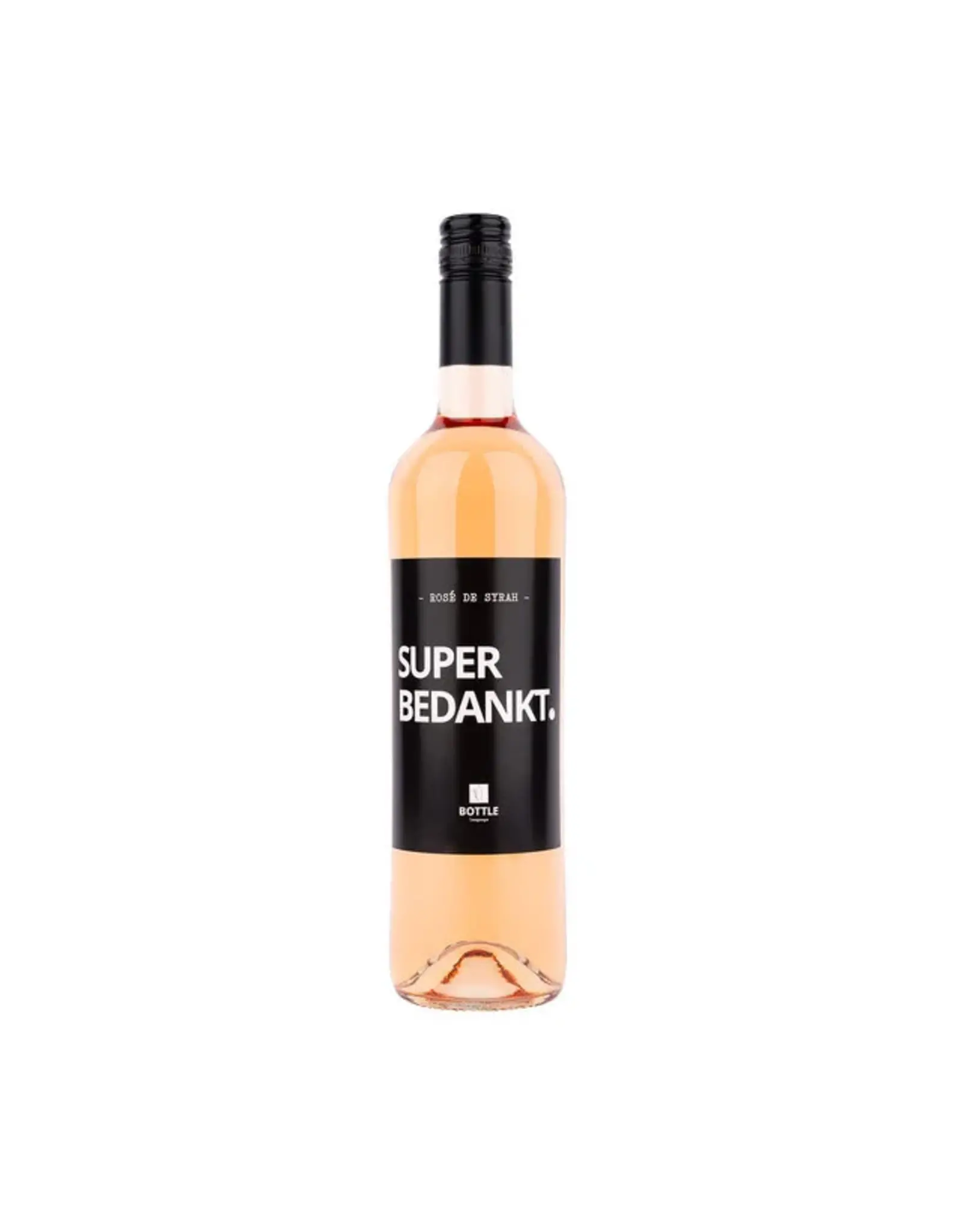 Rosé wijn Super bedankt